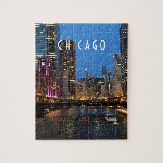 Chicago, Night Legpuzzel (Verticaal)