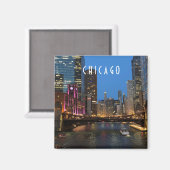 Chicago, Night Magneet (Voorkant / Achterkant)
