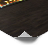 Chicago Night Skyline Poster (Hoek)