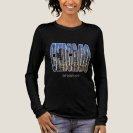Chicago Night Skyline Tri-Blend Shirt