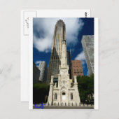 Chicago Old Water Tower Briefkaart (Voorkant / Achterkant)