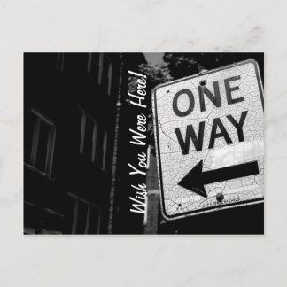 Chicago One Way Briefkaart