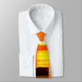 Chicago Orange Galore Cravate du matin (Attaché)