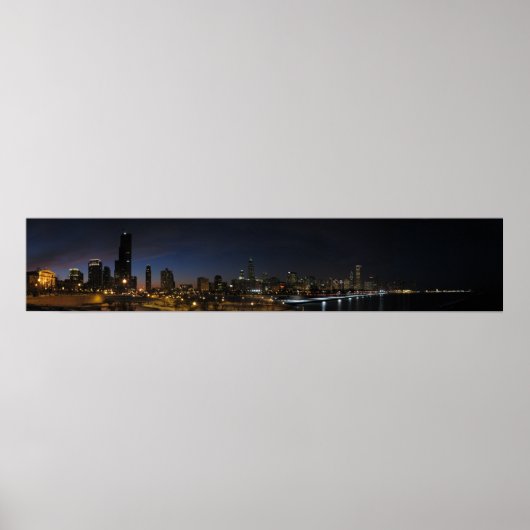 Chicago Panorama Poster (Voorkant)