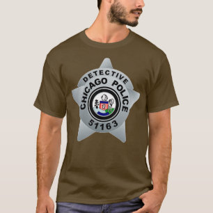 CHICAGO PD BADGE 51163 DETECTIVE JAY HALSTEAD T-SHIRT