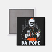 Chicago Pe Leo Xiv Da Pe New Pe Tribute Godmother Magneet (Voorkant / Achterkant)