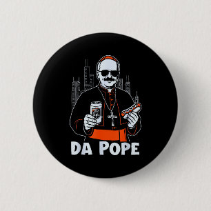 Chicago Pe Leo Xiv Da Pe New Pe Tribute Peetmoeder Ronde Button 5,7 Cm