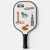 Chicago Pickleball Paddle (Voorkant)