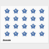 Chicago Police  STAR Ronde Sticker (Vel)
