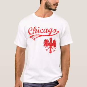 Chicago Pools Baseball-stijl T-shirt