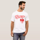 Chicago Pools Baseball-stijl T-shirt (Voorkant volledig)