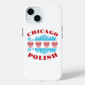 Chicago Poolse erfgoedPride Case-Mate iPhone Case (Achterkant)