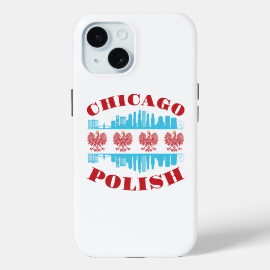 Chicago Poolse erfgoedPride Case-Mate iPhone Case (Achterkant)