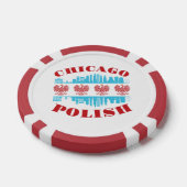 Chicago Poolse erfgoedPride Poker Chips (Enkel)