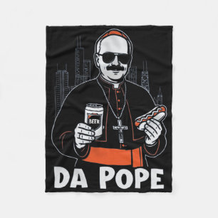 Chicago Pope Leo XIV da Pope Fleece Deken