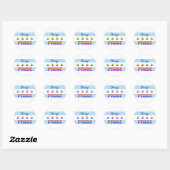 Chicago Pride Ronde Sticker (Vel)
