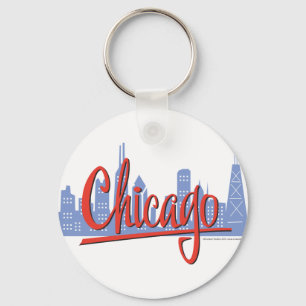 CHICAGO-RED SLEUTELHANGER