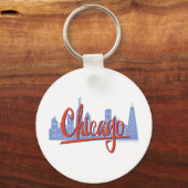 CHICAGO-RED SLEUTELHANGER (Voorkant)