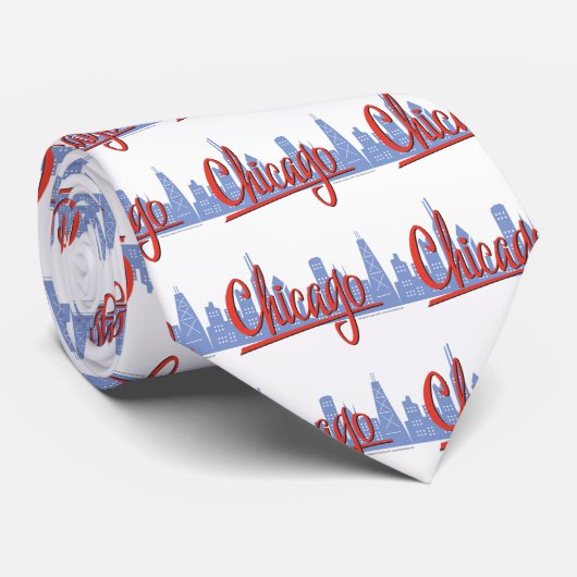 CHICAGO-RED STROPDAS (Opgerold)