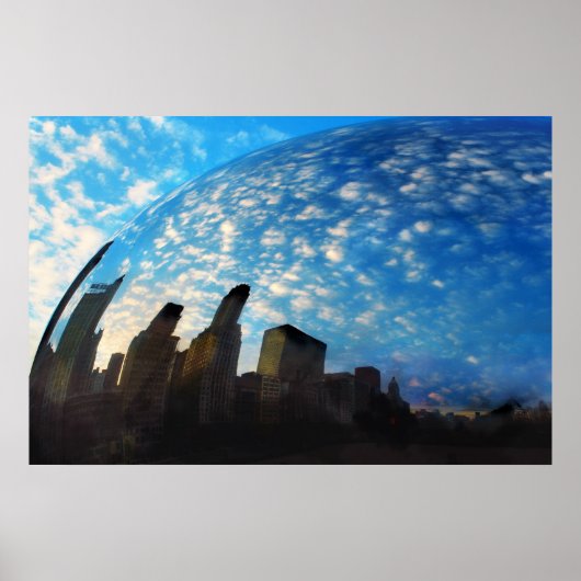 Chicago reflectie, poster (Voorkant)