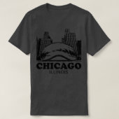 Chicago Reflective Bean TShirt (Design devant)
