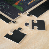 Chicago Reise Legpuzzel (Zijkant)