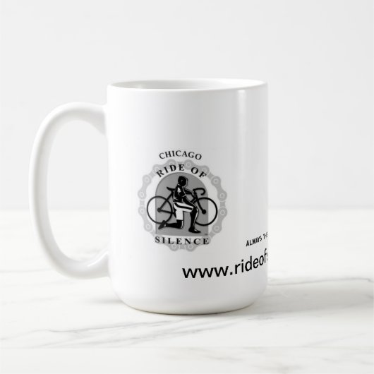 Chicago Ride of Silence Mug (Gauche)