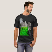 Chicago River Dyed Green Tradition St Patricks Day T-shirt (Voorkant volledig)