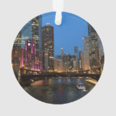 Chicago River la nuit (dos)