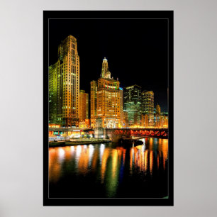 CHICAGO RIVER POSTER