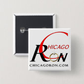 "Chicago Ron"-Logo Button (Voorkant /achterkant)