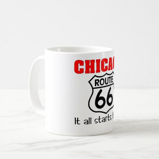 Chicago Route 66 mok (Voorkant links)