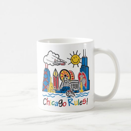 Chicago Rules Koffiemok (Rechts)