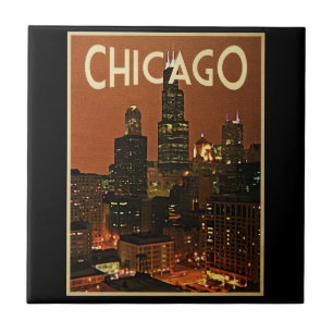 Chicago 's nachts tegeltje