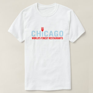 Chicago, 's werelds beste restaurants t-shirt