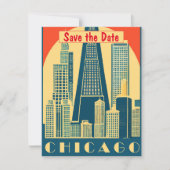 Chicago Save The Date (Voorkant)