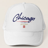 Chicago Script Trucker Pet (Voorkant)