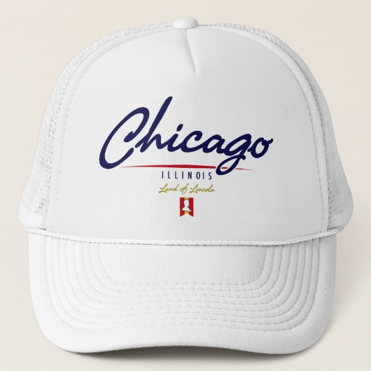 Chicago Script Trucker Pet (Voorkant)