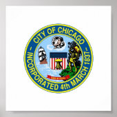 Chicago Seal Poster (Voorkant)