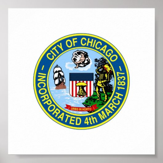 Chicago Seal Poster (Voorkant)