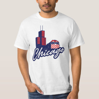 Chicago Sears Tower en Metra T-shirt
