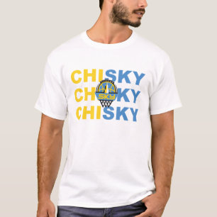 Chicago sky kampioen 2021, coole en grappige vrouw t-shirt