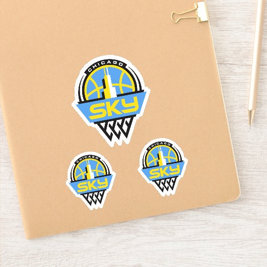 CHICAGO SKY-WNBA-TEAM STICKER (Notitieboek)