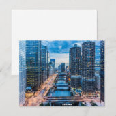 Chicago Skyline (Voorkant / Achterkant)