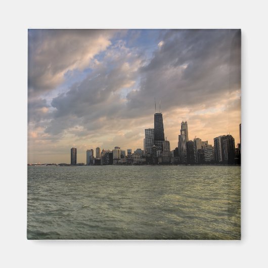 Chicago Skyline 2 Magneet (Voorkant)