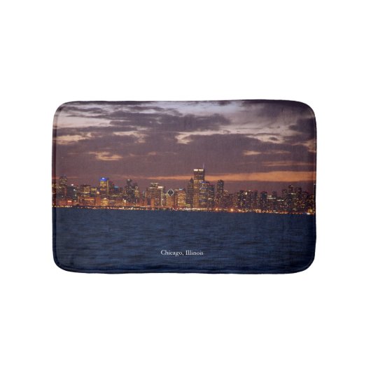 Chicago Skyline badmat (Voorkant)