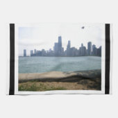 Chicago Skyline Bared Theedoek (Horizontaal)