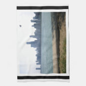 Chicago Skyline Bared Theedoek (Verticaal)