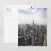 Chicago Skyline Briefkaart (Voorkant / Achterkant)