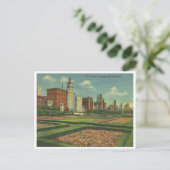  Chicago Skyline Briefkaart (Staand voorkant)